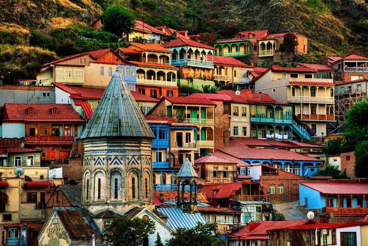 Q&B House Hotell Tbilisi Eksteriør bilde